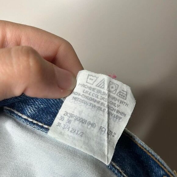 Vintage 90s 1990s Gitano Blue denim jeans with a straight leg - Picture 4 of 5